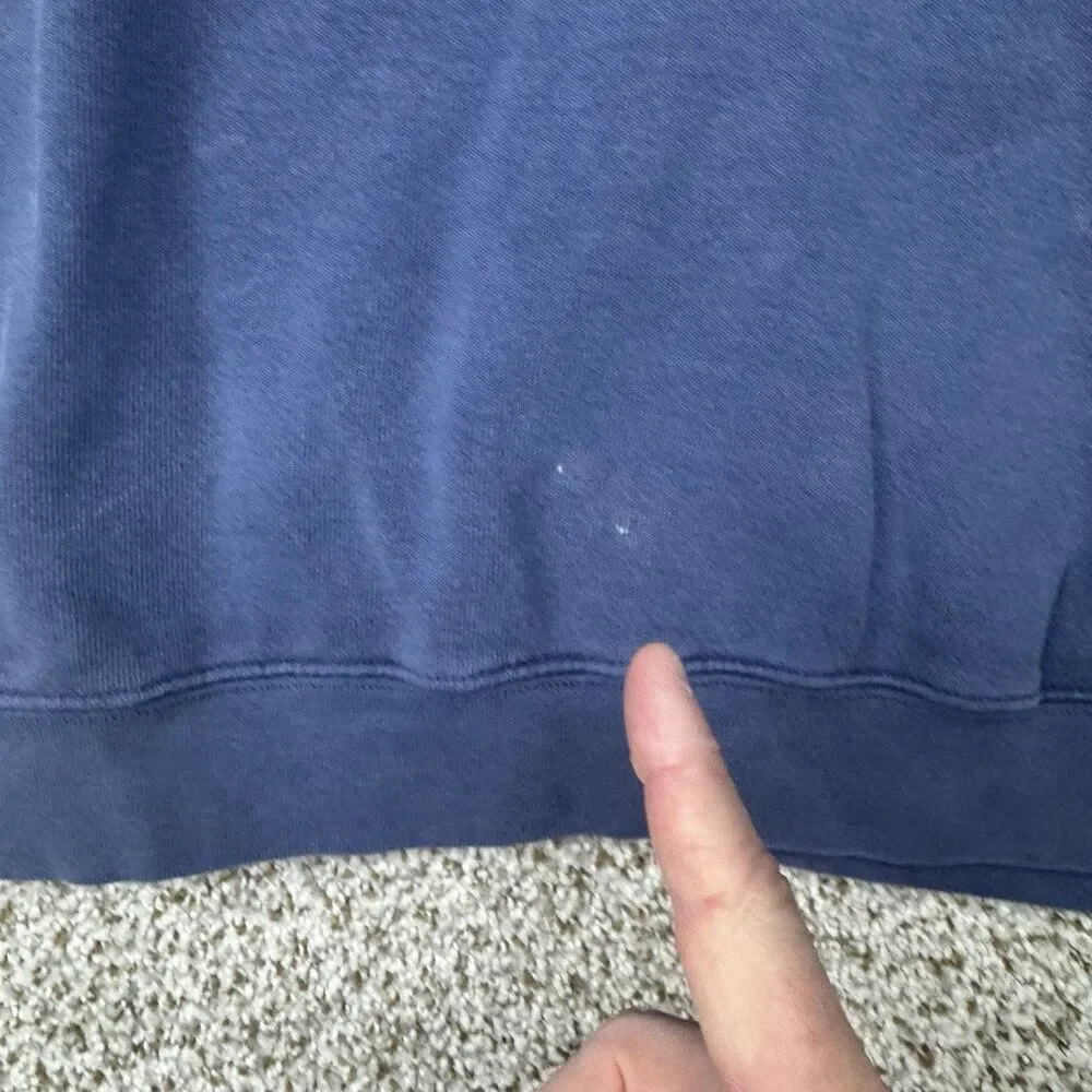 Vintage‎ 90s Clemson Tigers Sweatshirt Men's Medium Blue Crew Neck Pullover Nike